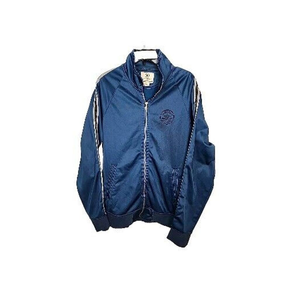 Vintage Converse All-Star Track Jacket Stripe Navy Men’s XL, Excellent Condition